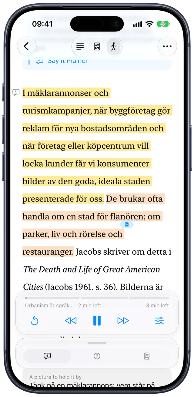 Guidad läsning: ett steg i taget, med en fråga efter varje